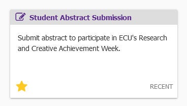 Student Abstract Submission window